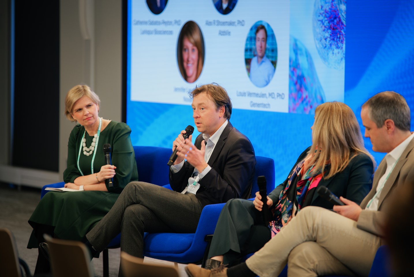 Catherine Sabatos-Peyton, PhD leads the fireside chat